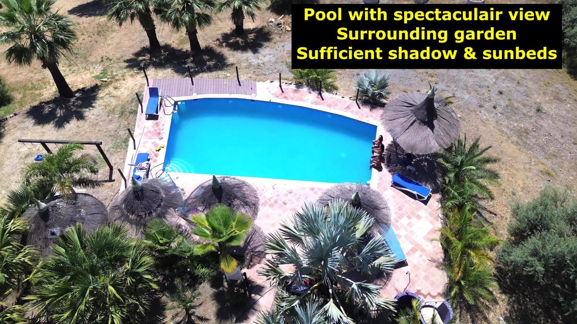 Rural Cottage, With Pool & Optional Private 6 Guests Jacuzzi Tolox Exterior photo